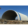 LF Projeto Especial em forma de barril em forma de telhado arco aço estrutura de armação de espaço galpão de construção galpão de armazenamento de carvão